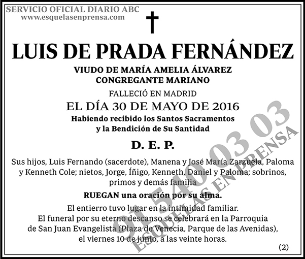 Luis de Prada Fernández